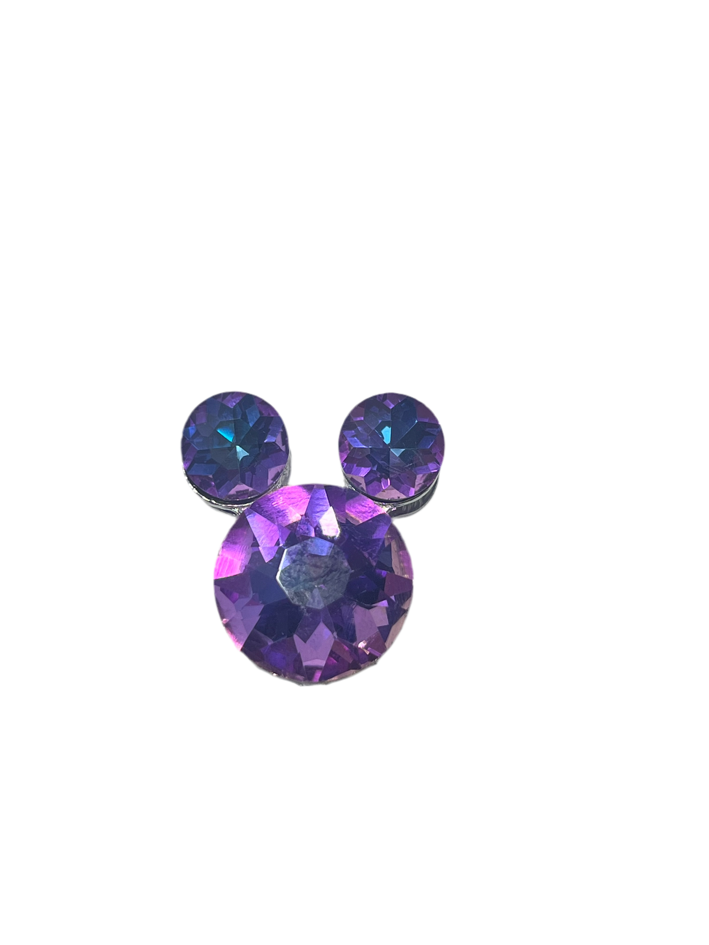 Rhinestone Mickey Head Bead