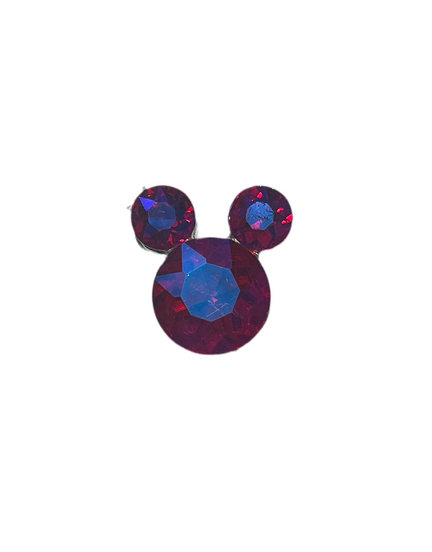 Rhinestone Mickey Head Bead