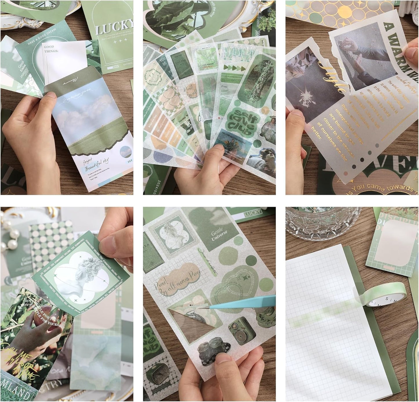 Mist Island Poems Scrapbooking Supplies Kit