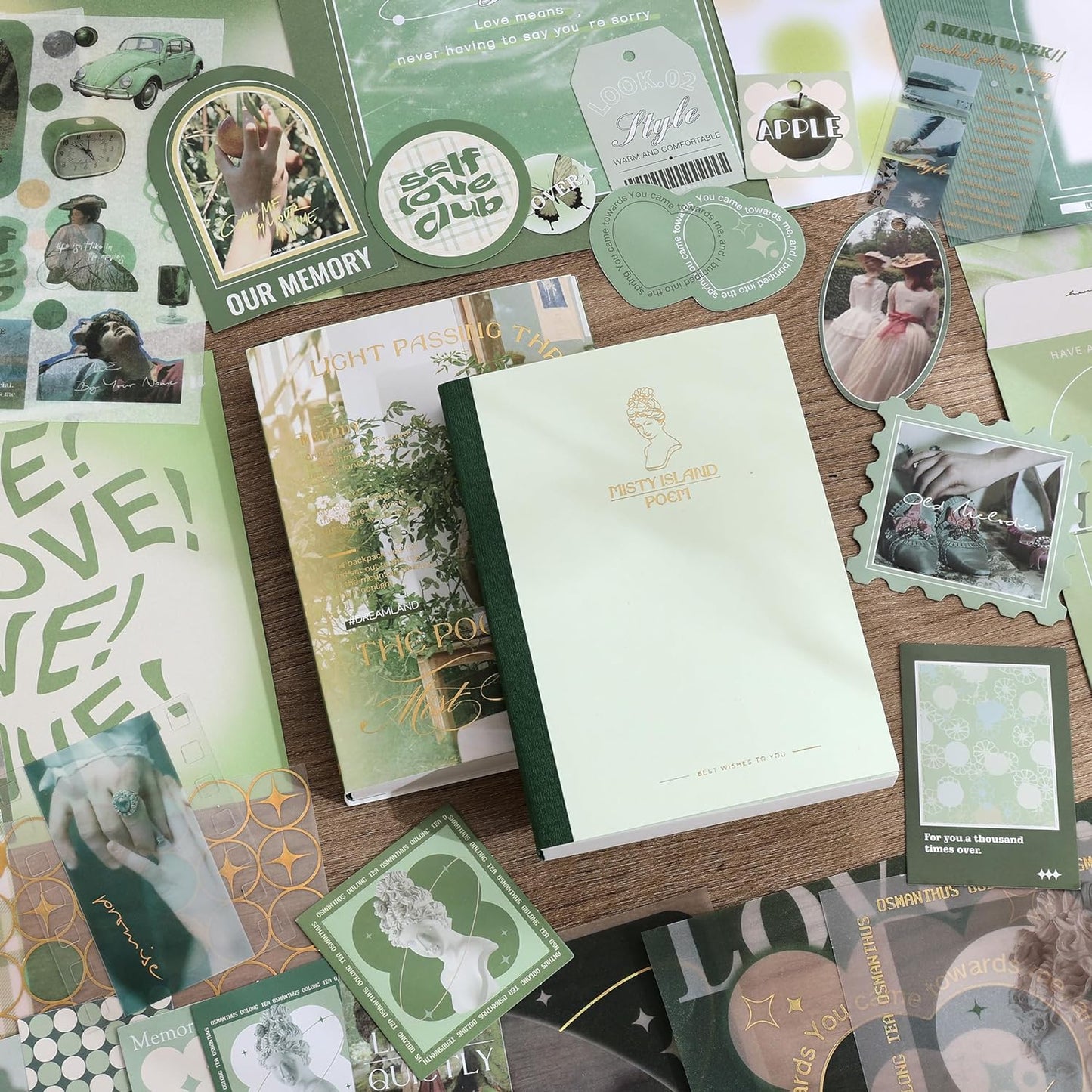 Mist Island Poems Scrapbooking Supplies Kit