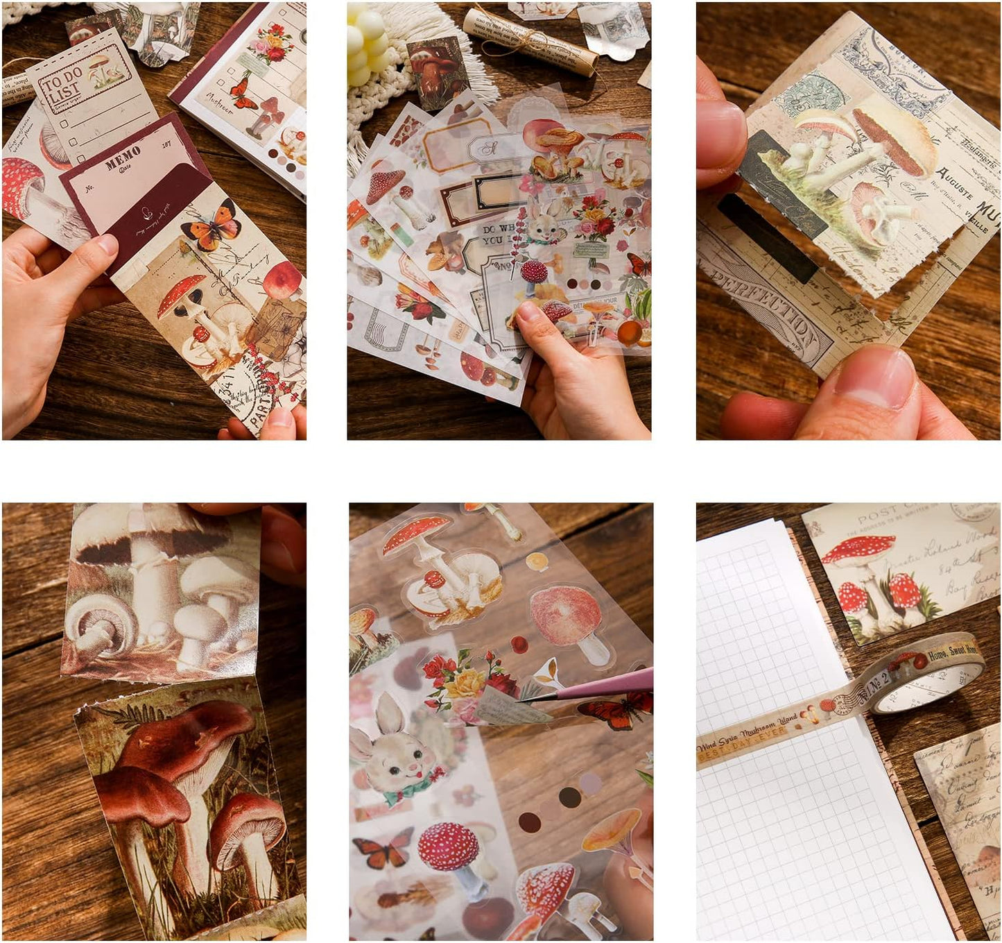 Mushroom in the Wild Scrapbook Kit