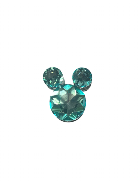 Rhinestone Mickey Head Bead