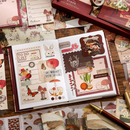 Mushroom in the Wild Scrapbook Kit