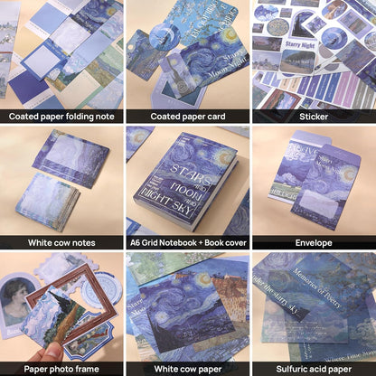 The Starry Night Scrapbook Kit