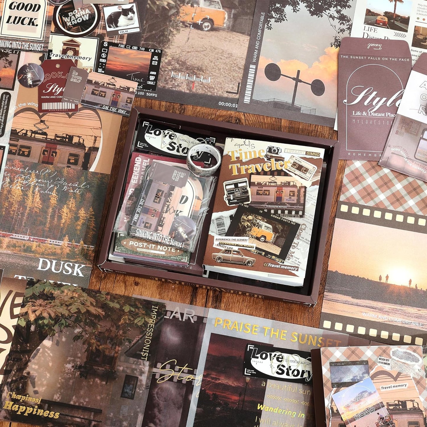 Time Traveler Scrapbook Kit