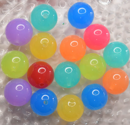 16mm Jelly Beads Brights