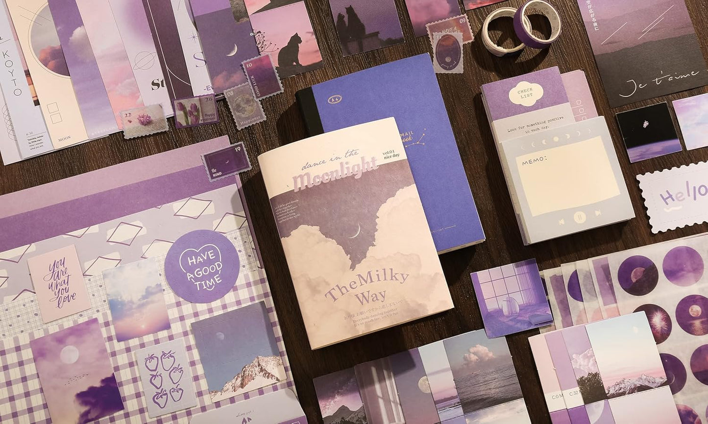 Letter From The Moon 348 Pcs Scrapbooking Supplies Kit