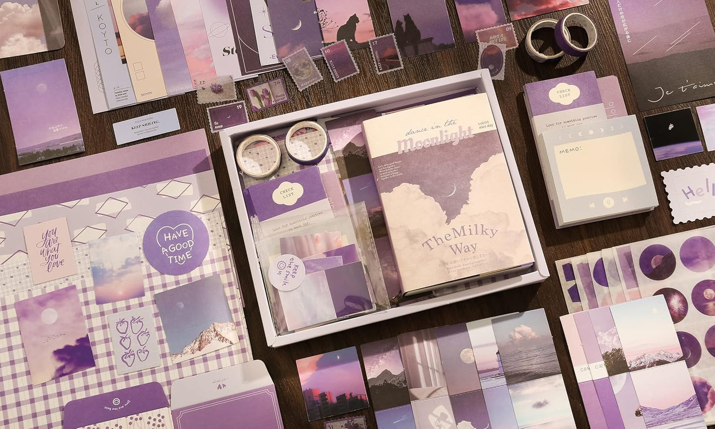 Letter From The Moon 348 Pcs Scrapbooking Supplies Kit