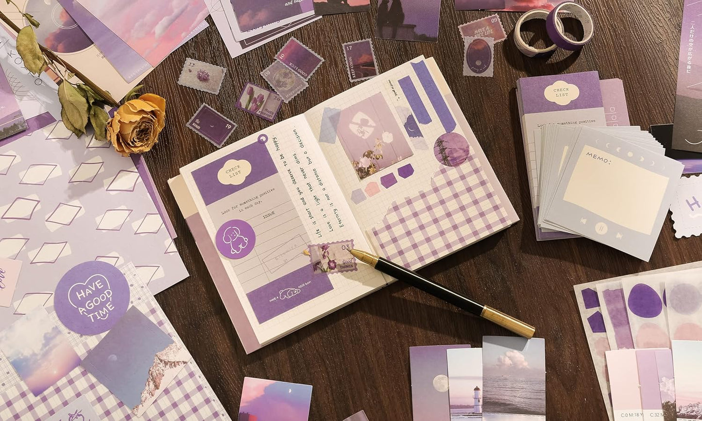 Letter From The Moon 348 Pcs Scrapbooking Supplies Kit